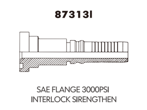 SAE flange SAE FLANGE 300OPSIINTERLOCK SIRENGTHEN