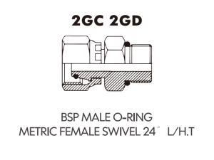 Metric Bite Type Tube Adaptor 