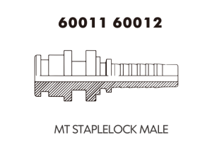 MT staplelock male