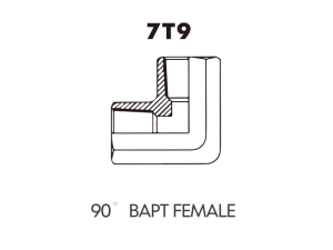BSP BSPT ADAPTOR 90 BAPT FEMALE