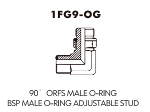 JIC SAE ORFS NPT NPSM Adaptor