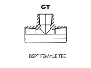 BSP BSPT ADAPTOR BSPT FEMALE TEE