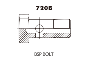 BSP BSPT ADAPTOR BSP BOLT