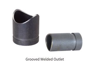 grooved welded outlet