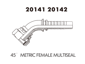 45 metric female multiseal