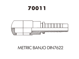 metric banjo din7622
